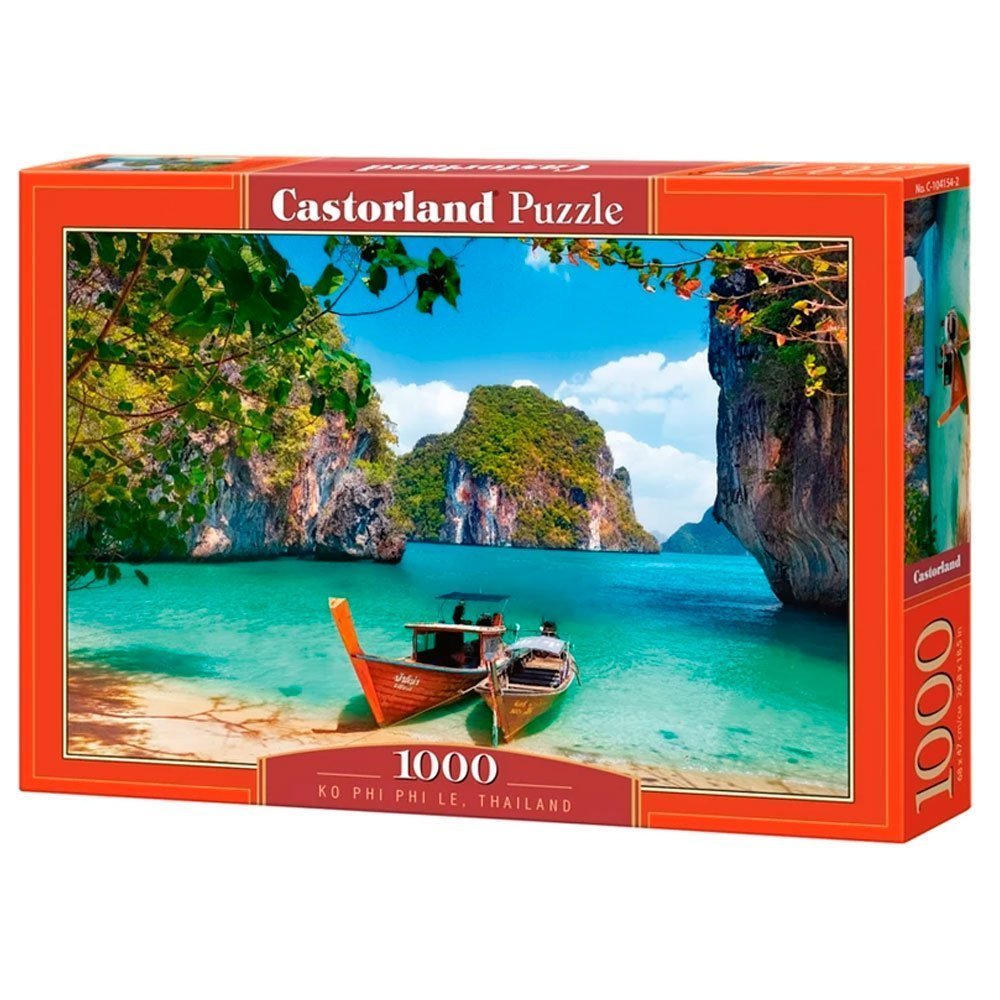 PUZZLE CASTORLAND 1000 PIEZAS KO PHI PHI LE, THAILAND PUZZLE CASTORLAND 1000 PIEZAS KO PHI PHI LE, THAILAND